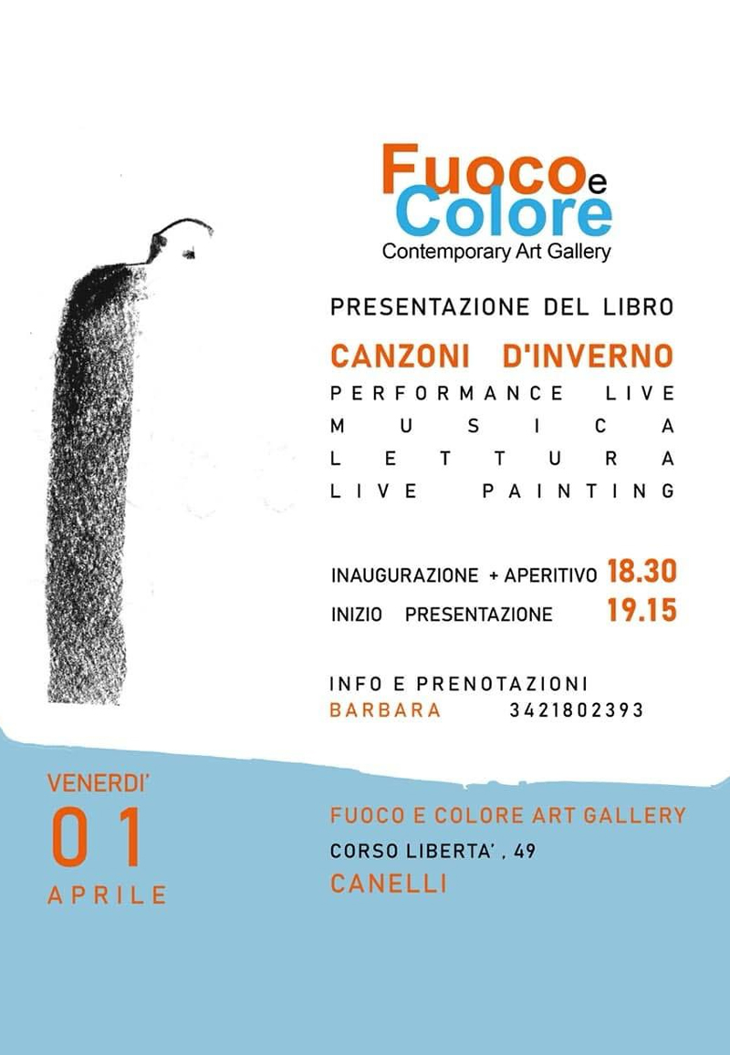 Live painting e mostra personale Gabriele Sanzo